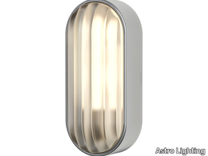 MONTREAL OVAL - Glass and Stainless Steel outdoor wall lamp _ Astro Lighting