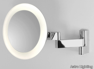 NIIMI ROUND LED - Zinc bathroom mirror with integrated lighting _ Astro Lighting