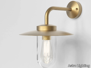 PORTREE - LED wall light in brass and glass _ Astro Lighting