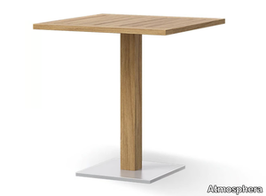 DESERT - Square teak garden table _ Atmosphera