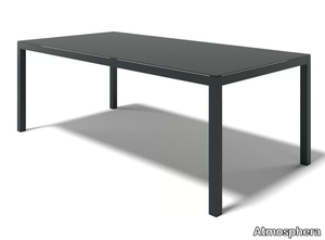 FLAIR - Lacquered rectangular garden table _ Atmosphera