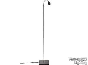 LISIBLE FLEURE - Brass floor lamp _ Authentage Lighting