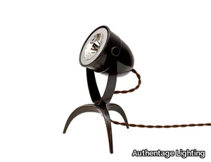 COMÈTE TRIPOD - Adjustable brass table lamp _ Authentage Lighting