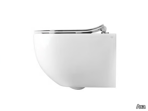 GLOMP - Wall-hung ceramic toilet _ Axa