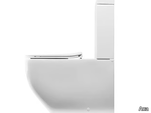 WHITE JAM - Close coupled ceramic toilet _ Axa