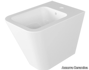 BUILD - Floor mounted ceramic bidet _ Azzurra Ceramica