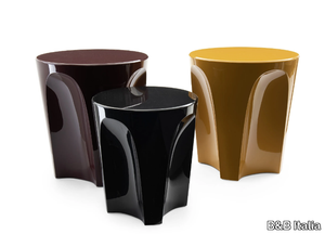 COLOSSEO - Round polyurethane coffee table _ B&B Italia