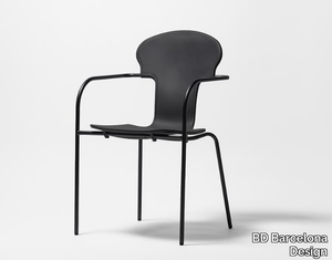 MINIVARIUS - Stackable polypropylene chair _ BD Barcelona Design