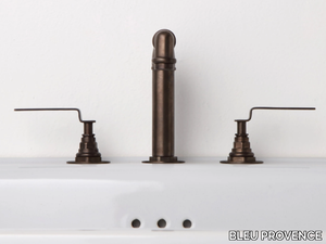 INDUSTRIALIS - 3 hole countertop washbasin tap _ BLEU PROVENCE