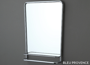 AB233 - Rectangular wall-mounted mirror with shelf _ BLEU PROVENCE