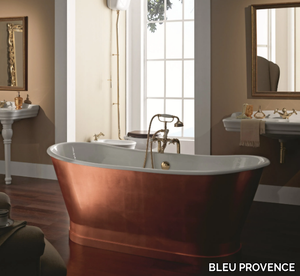 ANTICA COPPER - Freestanding copper bathtub _ BLEU PROVENCE