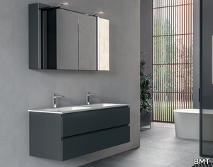 GALAXY 15 - Double wall-mounted vanity unit _ BMT