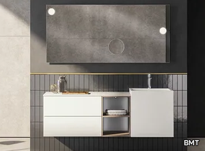 BLUES 4.14 - Wall-mounted vanity unit with drawers _ BMT