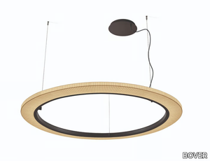 RODA S/150 - LED aluminium pendant lamp _ BOVER