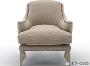 LOPEZ - Fabric armchair with armrests _ BRUNO ZAMPA