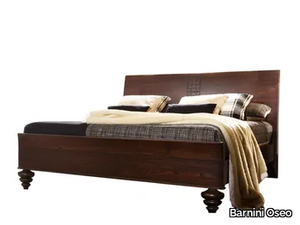 FASHION TIME - Wooden double bed _ Barnini Oseo