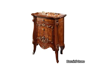 PRESTIGE PLUS - Wooden bedside table with drawers _ Barnini Oseo