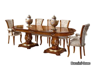 PRESTIGE PLUS - Oval wooden table _ Barnini Oseo