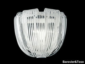 PLISSÉ - Venetian crystal wall lamp _ Barovier&Toso