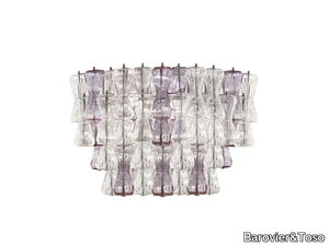 CLEPSYDRA - Venetian crystal ceiling lamp _ Barovier&Toso