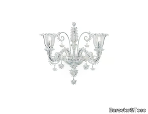 VENEZIA 1925 - Venetian crystal wall lamp _ Barovier&Toso