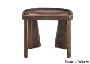 CLUSTER - Stackable solid wood stool _ BassamFellows