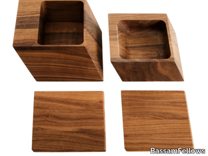 Desk Accessories - Walnut desk set _ BassamFellows