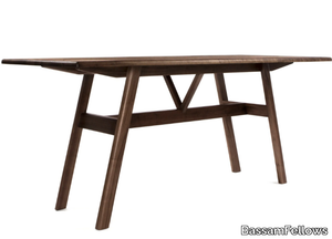 KANT - Rectangular solid wood counter table _ BassamFellows