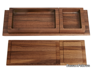 Desk Accessories - Walnut desk set _ BassamFellows