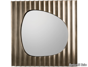 AURIGA - Square framed wall-mounted MDF mirror _ Bellotti Ezio