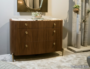 LAPETO - Walnut chest of drawers _ Bellotti Ezio