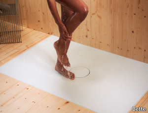 BETTEANTI-SLIP SENSE - Anti-slip ceramic shower tray _ Bette