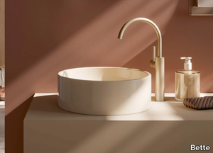 BETTEBALANCE - Countertop round steel washbasin _ Bette