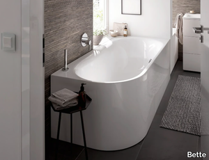 BETTELUX OVAL IV SILHOUETTE - Enamelled steel bathtub _ Bette