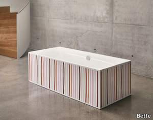 BETTELUX SILHOUETTE - Rectangular enamelled steel bathtub _ Bette