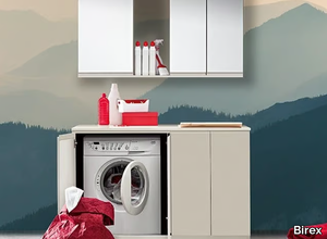 IDROBOX COMP. 14 - Laundry room cabinet with sink _ Birex