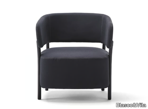 RC METAL - Fabric easy chair with armrests _ Blasco&Vila