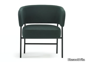 RC METAL - Fabric easy chair with armrests _ Blasco&Vila