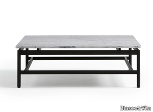 REM - Square Carrara marble coffee table _ Blasco&Vila