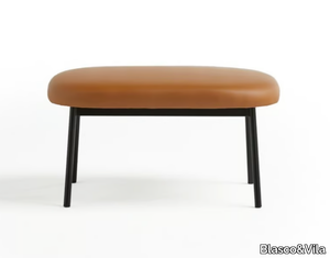 RC METAL - Upholstered leather bench _ Blasco&Vila