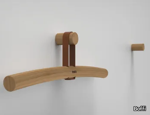 TWIG - Iroko clothes hanger _ Boffi