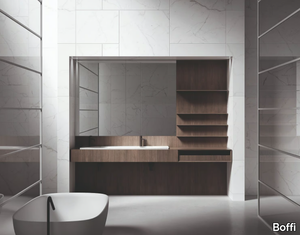 UPPER UNITS - Vanity unit with mirror _ Boffi