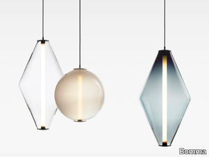 BUOY - LED blown glass pendant lamp _ Bomma