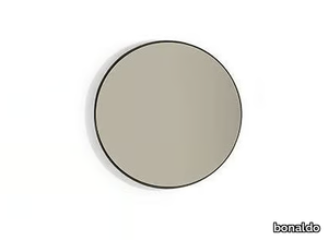 ADONE - Round framed wall-mounted mirror _ Bonaldo