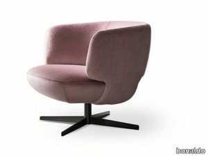 DOGE - Swivel fabric armchair _ Bonaldo