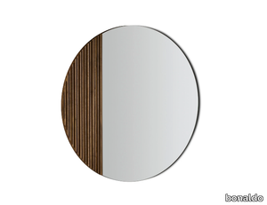 MUSA - Round wall-mounted mirror _ Bonaldo