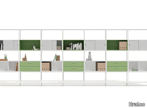 CONCERTO - Modular steel office storage unit _ Bralco