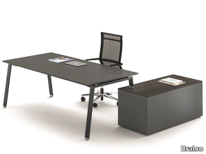 TAKE OFF - Executive desk with shelves _ Bralco