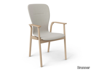 FEEL - Stackable high-back chair _ Brunner