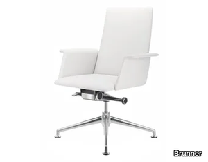 FINASOFT - Office chair with armrests with 4-Spoke base _ Brunner